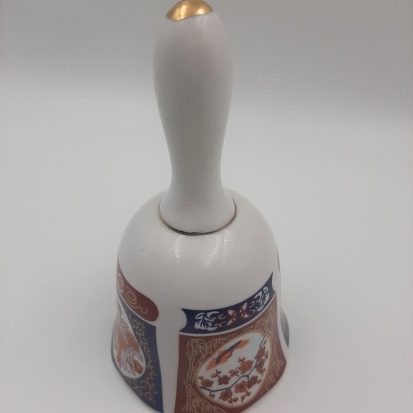 LEFTON Other - LEFTON Vintage Sm Porcelain Bell with flower print